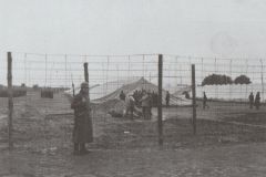 Stalag IIIB Amtitz-obóz namiotowy-warta